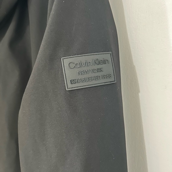 Calvin Klein Black Rain Jacket - Picture 4 of 4
